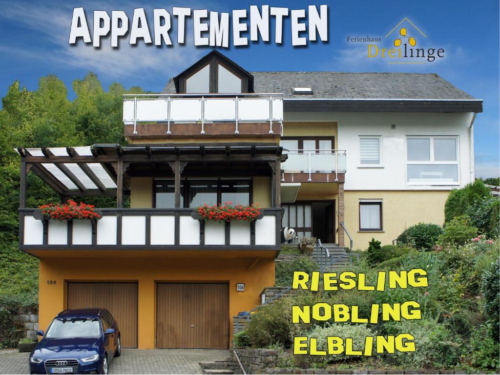 Appartements Ferienhaus Dreilinge Bergstrasse 104 56812 Cochem