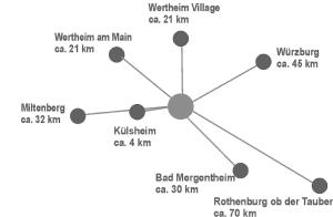 Appartements Ferienwohnung auf dem Dorf, Külsheim Ritter-Arnold-Straße 21 97900 Külsheim Bade-Wurtemberg