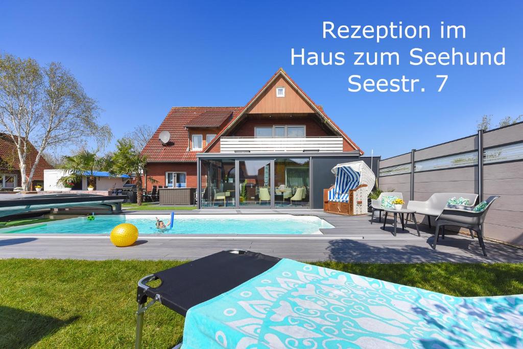 Ferienwohnung Haus zum Seehund mit Pool Seestr. 7, 26427 Bensersiel