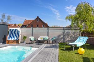 Ferienwohnung Haus zum Seehund mit Pool