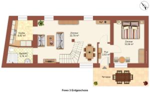 Appartements Ferienwohnung Kruppa 3 Strohberg 24306 Plön Schleswig-Holstein