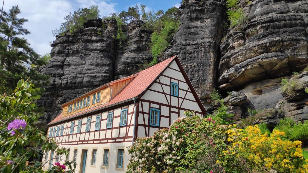 Ferienwohnungen Felsenkeller Bielatal 7 Schweizermühle, 01824 Bielatal