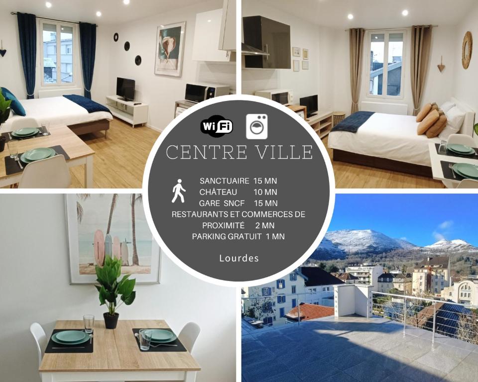 Appartements Garnavie - Centre ville - Les Halles 26 petite rue du Garnavie 65100 Lourdes