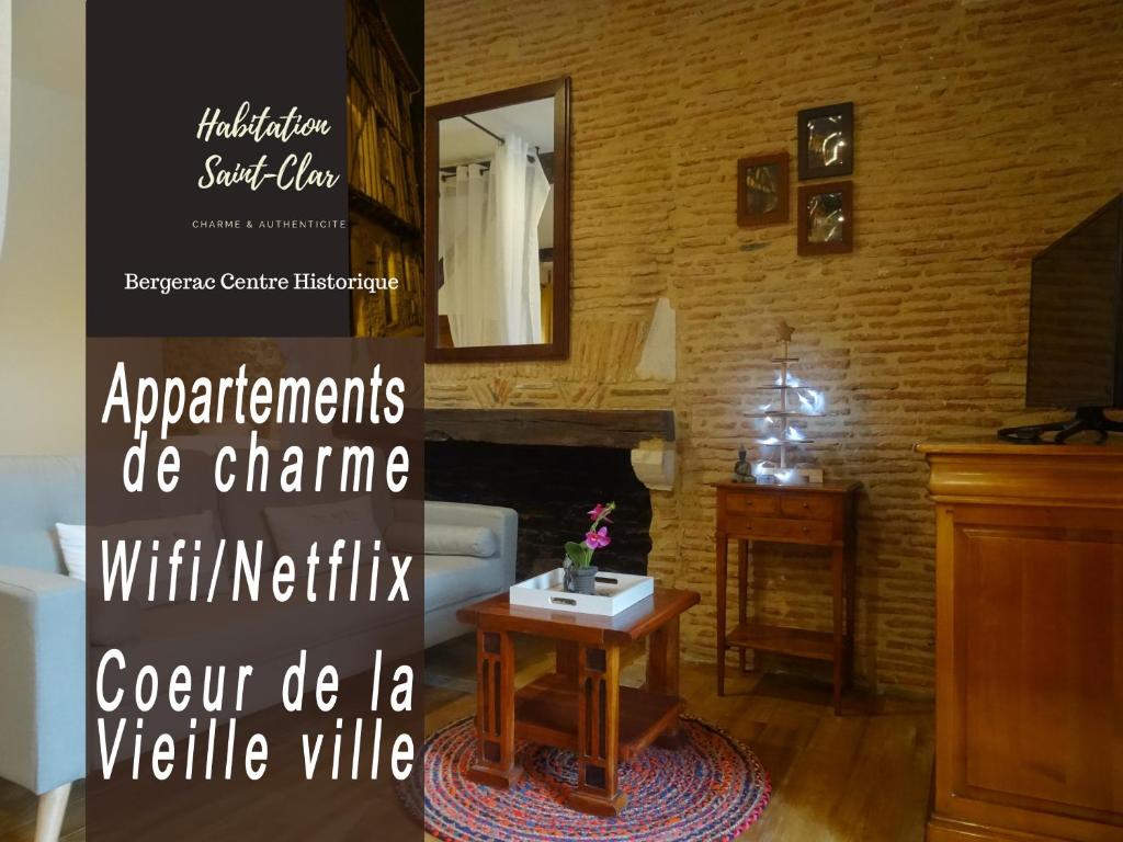 Habitation Saint-Clar Vieille Ville 5 Rue Saint-Clar, 24100 Bergerac