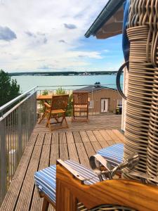 Haus im Schilf - Ferienwohnungen am Hainer See bei Leipzig