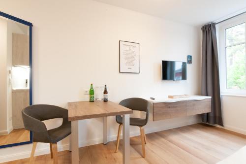 Inselquartett - Appartements inkl Wäschepaket - nähe AOK-Klinik