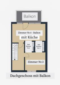 Appartements Küstenzimmer Eikkaterweg 25; KWE25OG 18182 Graal-Müritz Mecklembourg-Poméranie