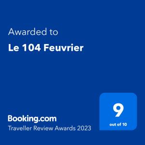 Le 104 Feuvrier