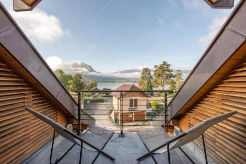 Le Port-Plage facing Talloires Beach by LocationlacAnnecy, LLA Selections