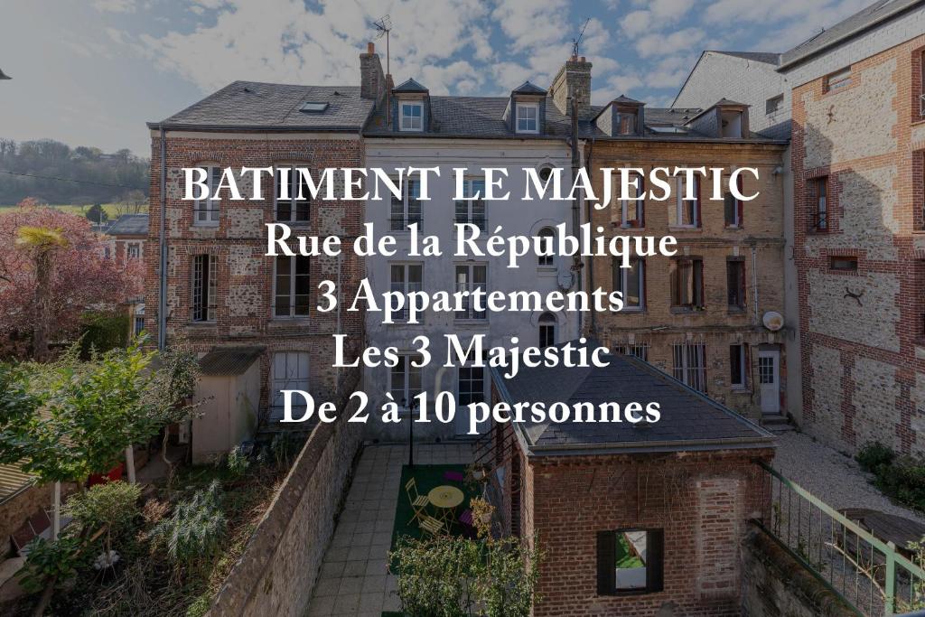 Appartements Les Maisons de Maje - Le Majestic 45 Rue de la République 14600 Honfleur