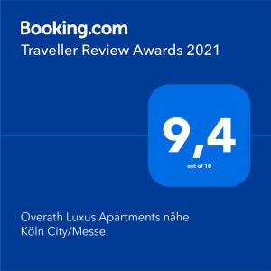 Overath Luxus Apartments nähe Köln City/Messe