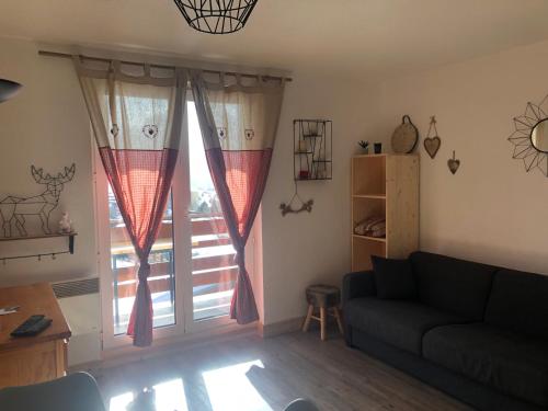 Pied des pistes, 4/5 pers, balcon, vue imprenable