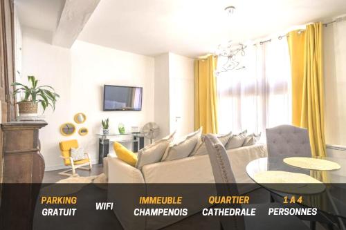 Quartier Cathédrale Centre, Wifi et Parking - Zen Appart