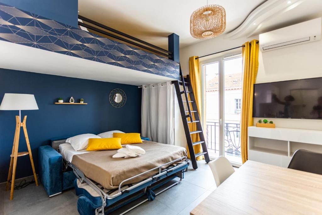 Appartements Relaxhome - Hypercentre - Clim - Netflix 5 Rue Borniol 06400 Cannes