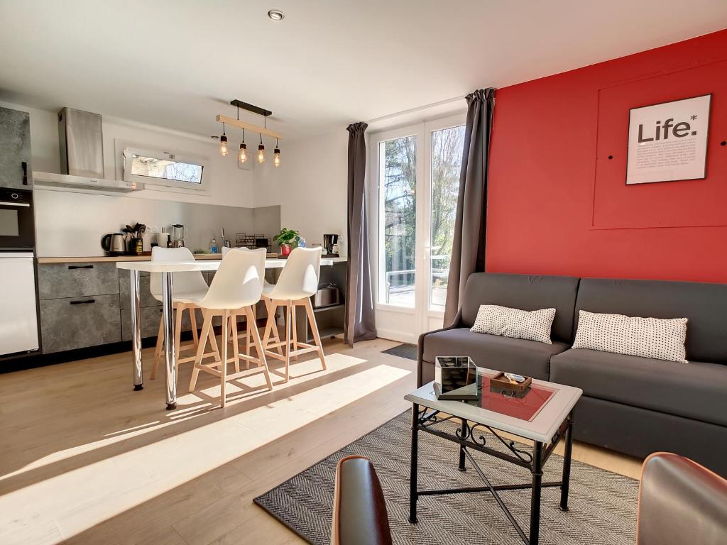 Appartements Résidence L'Hermitière, CADRE VERDOYANT-FONCTIONNEL-GRAND CONFORT-PARKING WIFI GRATUIT 14 L'Hermitière 44270 Saint-Même-le-Tenu