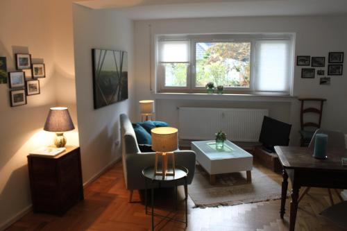 Schönes Appartement mit Gartenblick