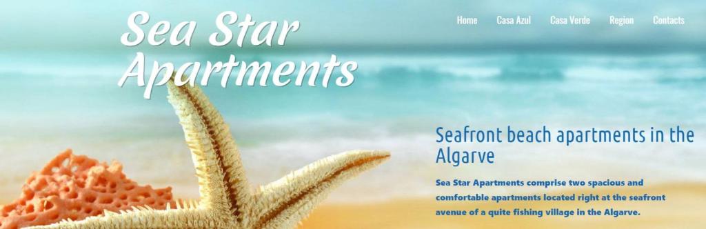 Sea Star Apartments - Casa Verde e Casa Azul Avenida Beira Mar Lote 18, 2ºD, 8365-101 Armação de Pêra