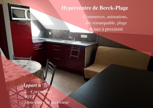 Studio avec mezzanine Berck-Plage Hyper-centre
