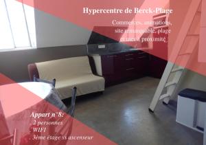 Appartements Studio avec mezzanine Berck-Plage Hyper-centre 6 Place de l'Église 62600 Berck-sur-Mer Nord-Pas-de-Calais