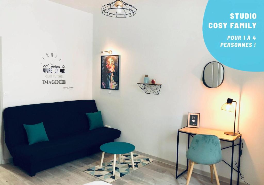 Appartements Studio Cosy Family 7 Rue Cotton 42300 Roanne