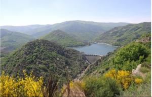 Sur les rochers du lac