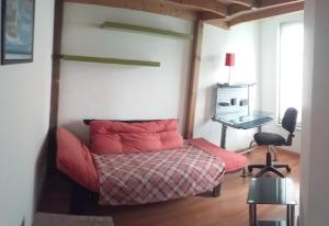 Terrasse arborée La Rochelle Aytré pour cet appartement-maison