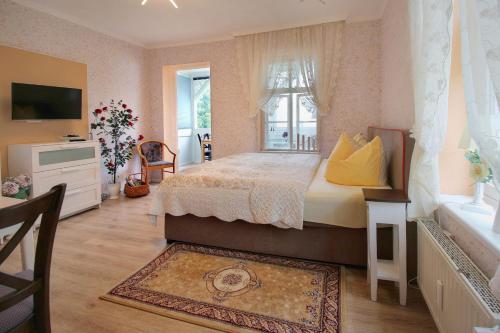 Villa Ostseelilie - Appartements mit Balkon und Meerblick