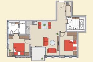 Villa Poseidon mit Balkon