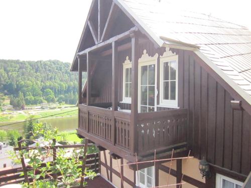 Wehlener Landhaus in Stadt Wehlen, Sächsische Schweiz