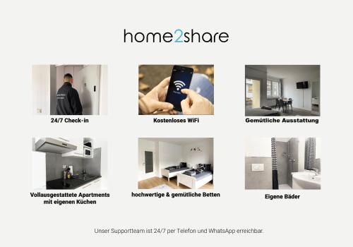 Zentrale Studios für Monteure I home2share