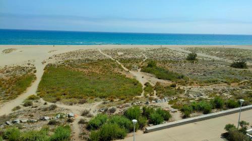 Appartement Appt T1 bis, terrasse face mer, rénové, climatisé Minervois B4 1 Résidence de la Plage Port Leucate