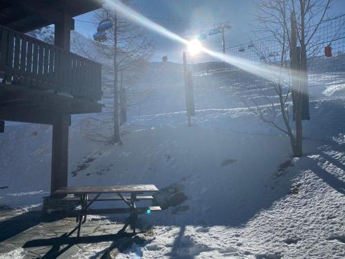 Appartement ARC 1950 - APPT 2 CHAMBRES/ 1 COIN NUIT LUXUEUX- SKI AUX PIEDS Résidence Le Prince Des Cimes Appt 3025 Arc 1950