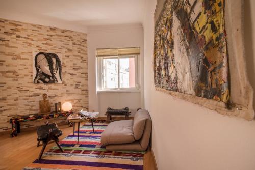 Art and Design Apartment in Lisbon Lisbonne portugal