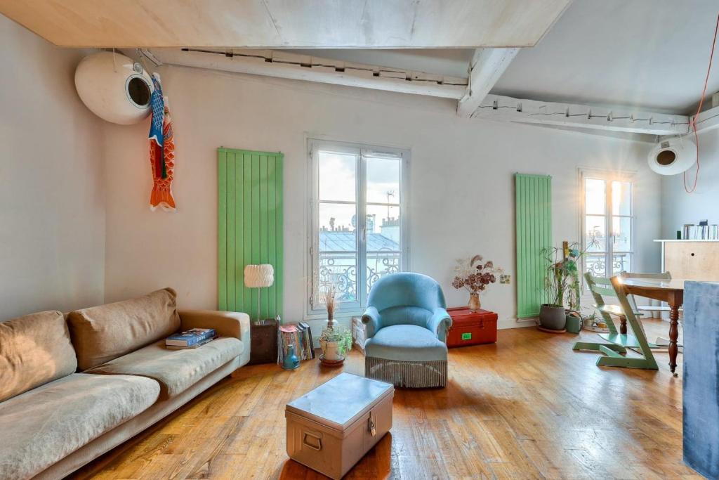 Appartement Atypical apartment for 2 people - Paris 10 29 Rue de Sambre-et-Meuse, 75010 Paris