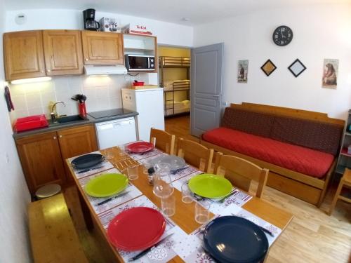 Au bon endroit N1 - Appartement 2 pièces 7 personnes - proche pistes - coeur station - balcon Orcières france