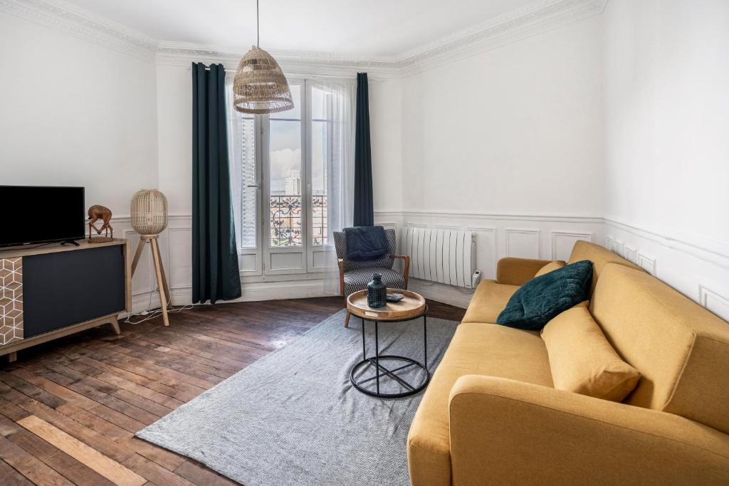 Appartement Au bord de Seine - Appt pour 4 avec petit balcon 57 boulevard foch, 93800 Épinay-sur-Seine