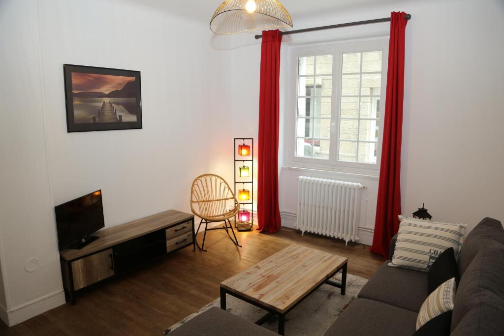 Appartement Au chat qui danse, T2 tout confort Intra-Muros 3 Rue de la Bertaudière, 35400 Saint-Malo