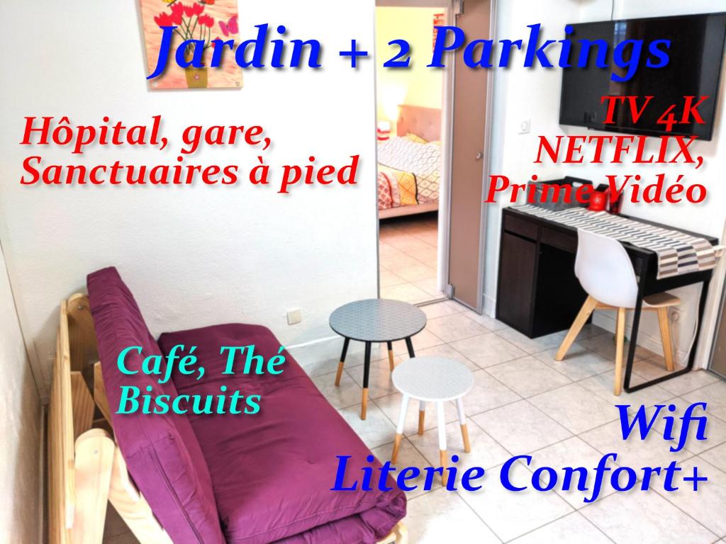 Appartement Au Petit Marcadal **sanctuaires, hôpital, gare** 4 Boulevard du Commandant Célestin Romain, 65100 Lourdes