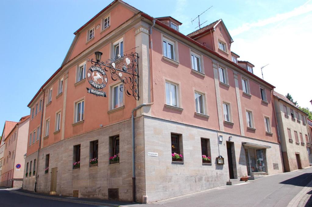 Auberge Gasthaus Zum güldenen Rößlein Burkardusplatz 1 97855 Homburg