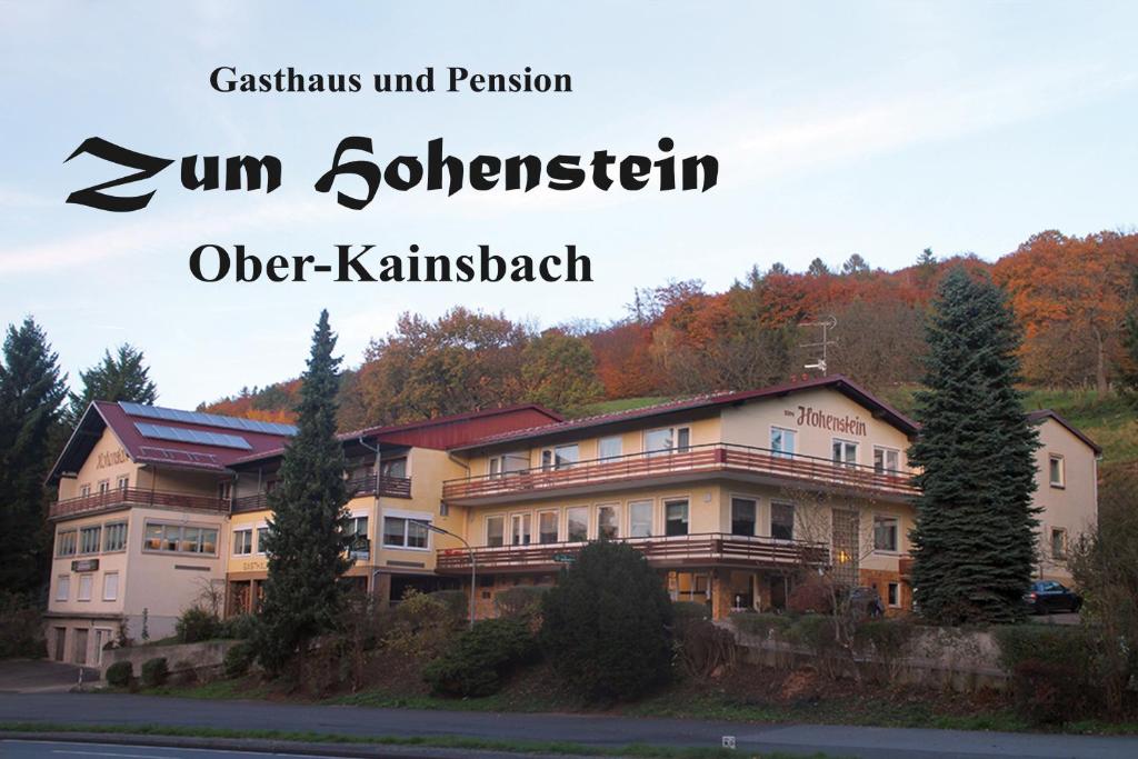 Gasthaus Zum Hohenstein Talstraße 65, 64385 Ober-Kainsbach