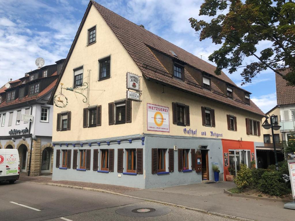 Auberge Gasthof zum Hirsch Hauptstraße 26 74343 Sachsenheim