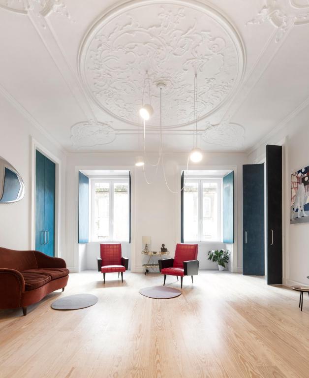 Appartement Awarded 3 bedrooms upscale flat@Chiado Bairro Alto Travessa do Alecrim, 3 2º, 1200-019 Lisbonne