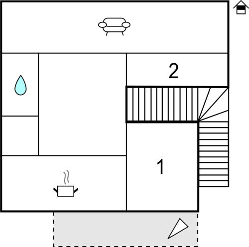 Awesome apartment in Wurster Nordseekste with 2 Bedrooms and WiFi Cappel allemagne