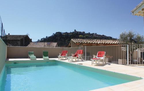 Maison de vacances Awesome home in Saint Thome with 5 Bedrooms, WiFi and Outdoor swimming pool  Saint-Thomé