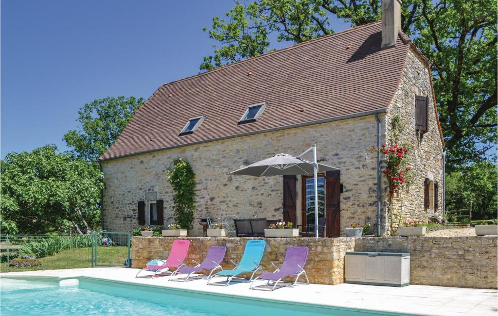 Maison de vacances Awesome home in Salviac with 2 Bedrooms, Private swimming pool and Outdoor swimming pool , 46340 Florimont-Gaumiers