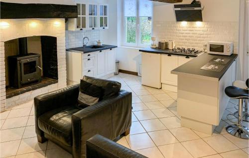 Awesome home in St Mars dEgrenne with 1 Bedrooms, WiFi and Outdoor swimming pool Saint-Cyr-du-Bailleul france