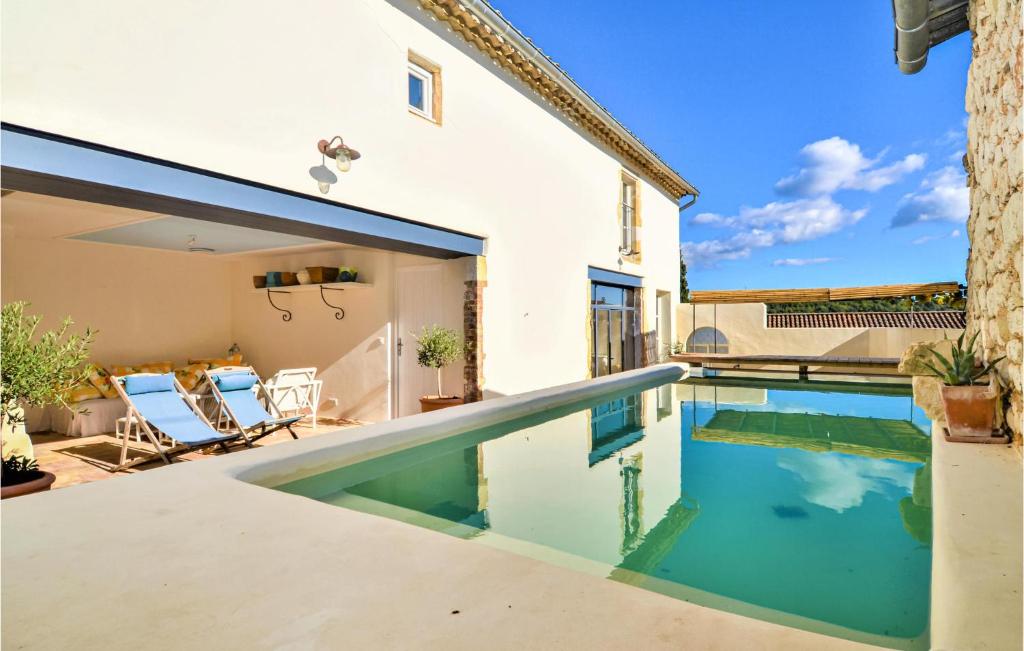 Maison de vacances Awesome home in Verfeuil with WiFi, Private swimming pool and Outdoor swimming pool , 30630 Verfeuil