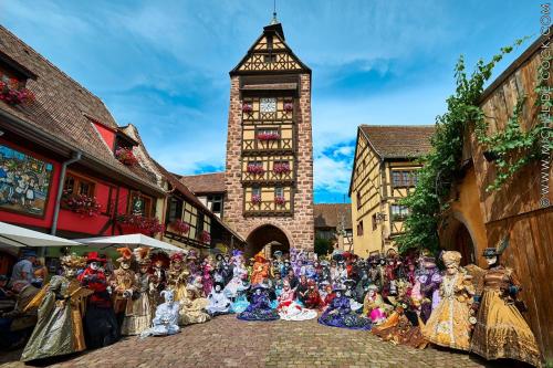 ADRIHOF à Riquewihr, Cour de l'Abbaye d'Autrey