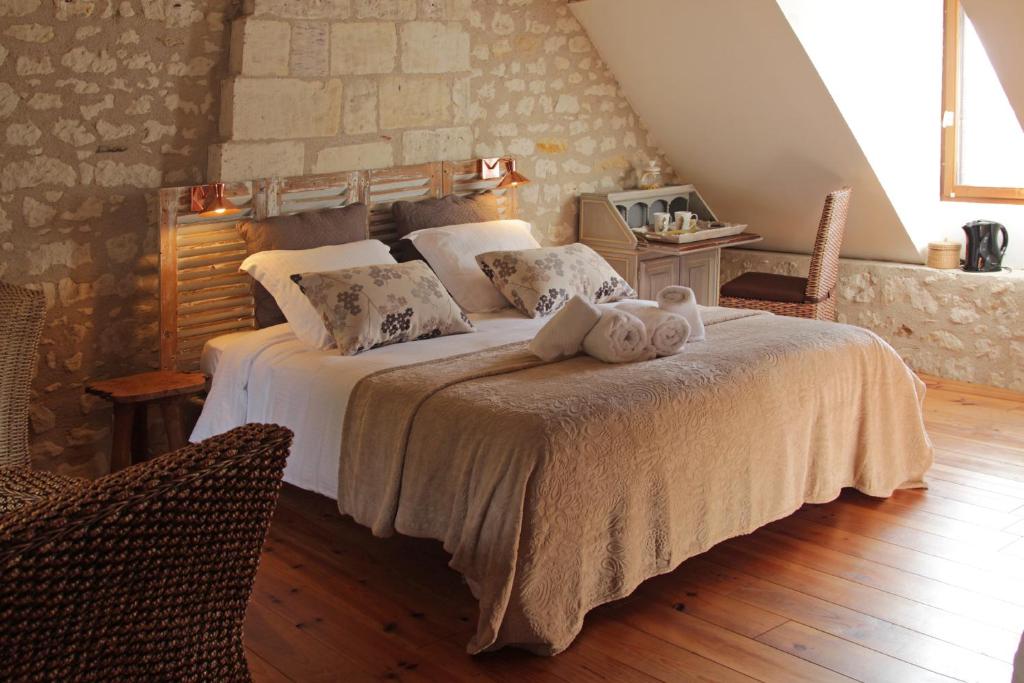 B&B / Chambre d'hôtes Aquarelle 7 rue Albert masson 37800 Sainte-Maure-de-Touraine