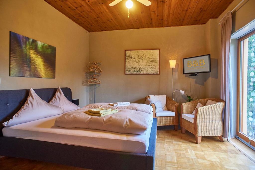 B&B / Chambre d'hôtes Biggi‘s Bed&Breakfast Am Grabentürchen 20 55237 Flonheim